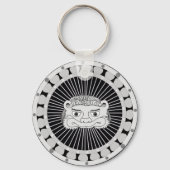 Silver Lion Sleutelhanger (Voorkant)