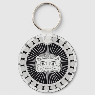 Silver Lion Sleutelhanger