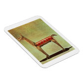 Silver Llama Figurine uit Peru na 1438 Magneet (Rechterzijde)