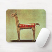 Silver Llama Figurine uit Peru na 1438 Muismat (Met muis)