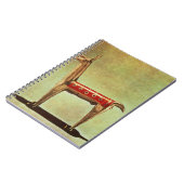 Silver Llama Figurine uit Peru na 1438 Notitieboek (Linkerzijde)