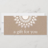 Silver Lotus Mandala Yoga en Meditation (Voorkant)