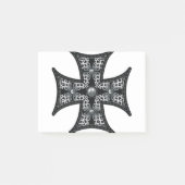 Silver Maltese kruis Post-it® Notes (Voorkant)