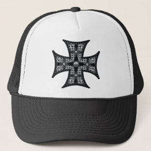 Silver Maltese kruis Trucker Pet