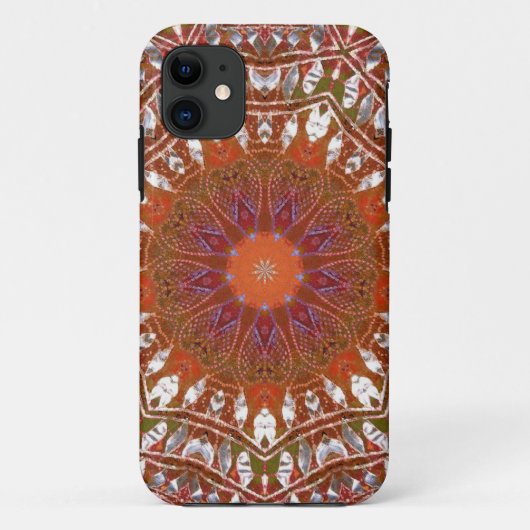 Silver Mandala Case-Mate iPhone Case (Achterkant)
