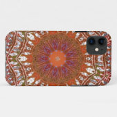 Silver Mandala Case-Mate iPhone Case (Achterkant (horizontaal))