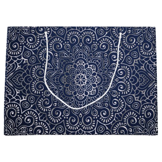 Silver Mandala Groot Cadeauzakje (Voorkant)