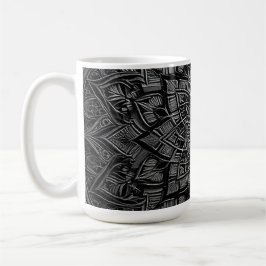 Silver Mandala Mug Koffiemok