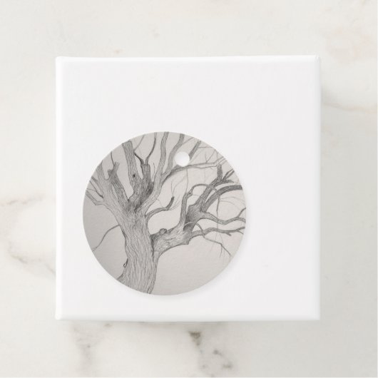 Silver Maple Bedankjes Labels (In situ)