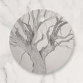 Silver Maple Bedankjes Labels (Voorkant)
