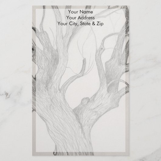 Silver Maple Briefpapier (Voorkant)