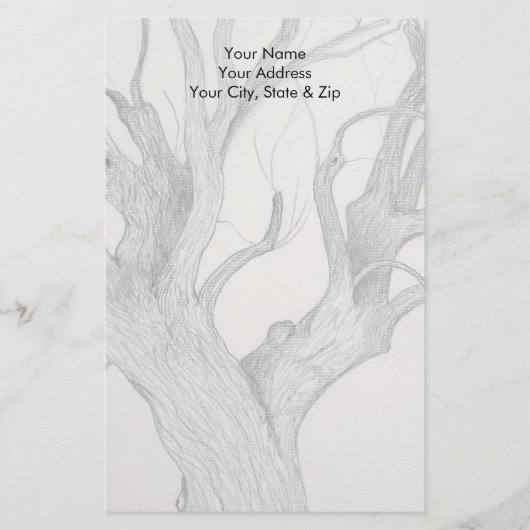 Silver Maple Briefpapier (Voorkant)