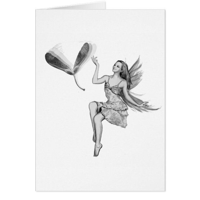 Silver Maple Fairy met zaad (Voorkant)