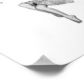 Silver Maple Fairy met zaad Poster (Hoek)