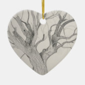 Silver Maple Keramisch Ornament (Voorkant)