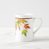 Silver Maple op een Bone China Mok (Rechts)