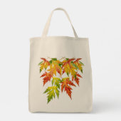 Silver Maple op een Canvas tas voor de supermarkt (Achterkant)