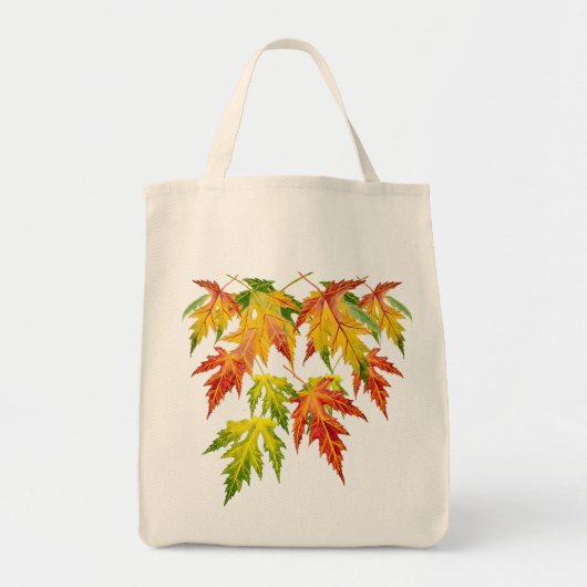 Silver Maple op een Canvas tas voor de supermarkt (Voorkant)