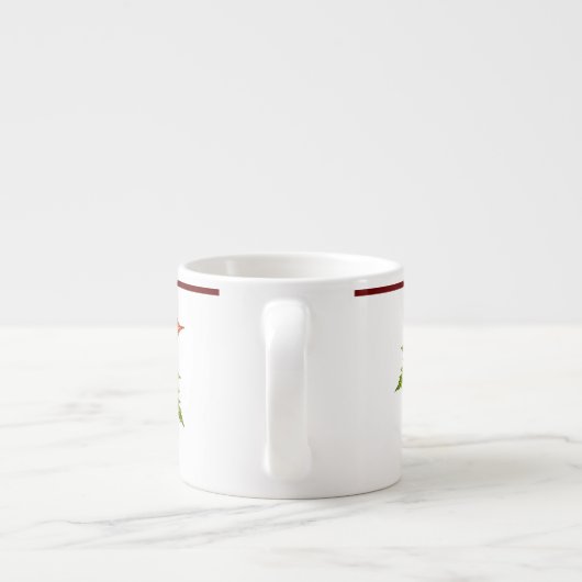 Silver Maple op een Espresso Mok (Achterkant)