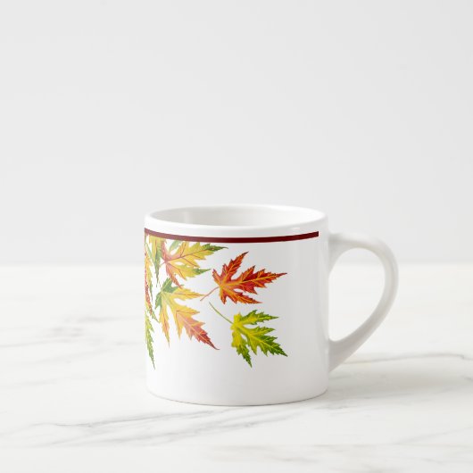 Silver Maple op een Espresso Mok (Rechts)