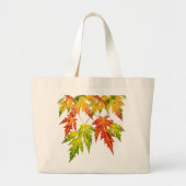 Silver Maple op een Jumbo-Canvas tas (Voorkant)