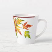 Silver Maple op een kleine latte Mok (Rechts)