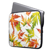 Silver Maple op een laptophoes Laptop Sleeve (Voorkant Links)