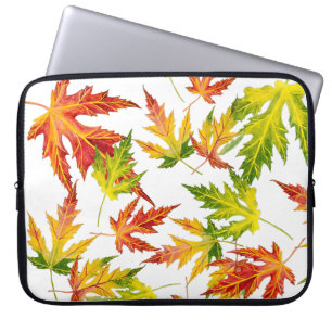 Silver Maple op een laptophoes Laptop Sleeve