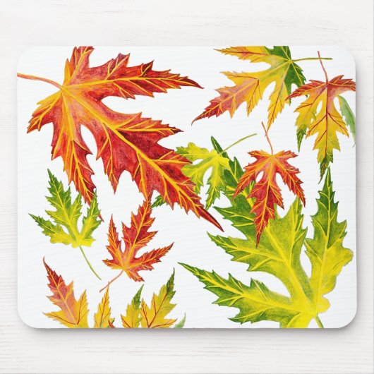 Silver Maple op een Muismat (Voorkant)