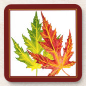 Silver Maple op een set van zes Onderzetters (Voorkant)