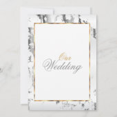 Silver Marble, Gold en White Kaart (Achterkant)