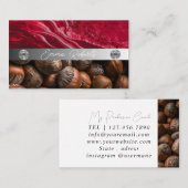 Silver Marble Pink Diamond Coach Visitekaartje (Voorkant / Achterkant)