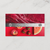 Silver Marble Pink Diamond Coach Visitekaartje (Voorkant)