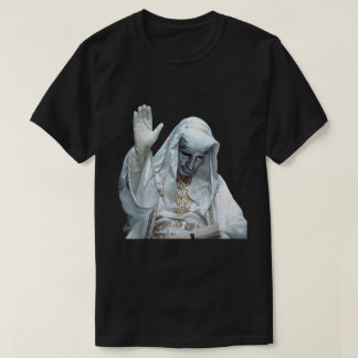 Silver Mask King Baldwin Meme | Kruisvaardervibes T-shirt