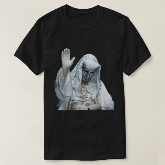 Silver Mask King Baldwin Meme | Kruisvaardervibes T-shirt (Design voorkant)