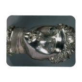 Silver mask, Roman, 1e helft van 3e eeuw AD (si Magneet (Horizontaal)