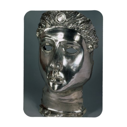 Silver mask, Roman, 1e helft van 3e eeuw AD (si Magneet (Verticaal)