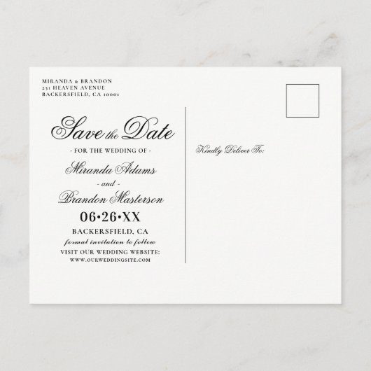 Silver Mason Jar String Lights Blue Save the Date Aankondigingskaart (Achterkant)