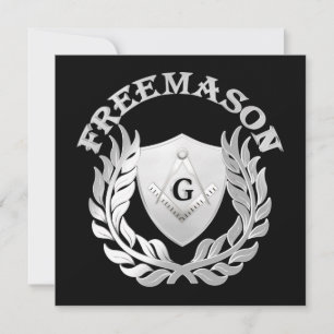 Silver masonry symbool