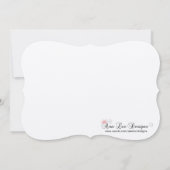 Silver Masquerade Ball Mask Costume Halloween Kaart (Achterkant)