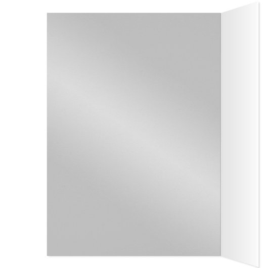 Silver Masquerade Black Table Number Kaart (Binnen (Links))