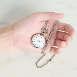 Silver Matellic Ketting Horloge voor vrouw geschen