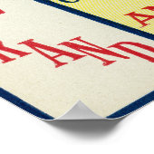 Silver Medal Eatmor Cranberries Brand Label Poster (Hoek)