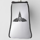 Silver Medical Caduceus Golfheadcover (Draai 90)