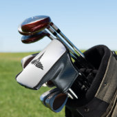 Silver Medical Caduceus Golfheadcover (Insitu)