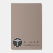 Silver Medical Caduceus - Post-it® notes (Voorkant)