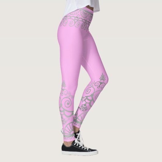 Silver Mehndi - Leggings (Rechts)