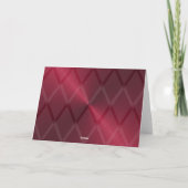 Silver Menorah Hanukkah Kaart (Achterkant)