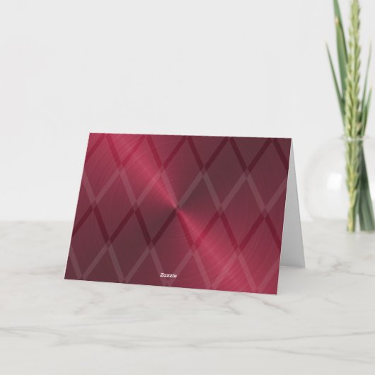 Silver Menorah Hanukkah Kaart (Achterkant)