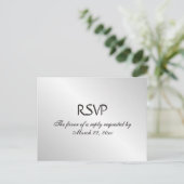 Silver Menu RSVP (Staand voorkant)